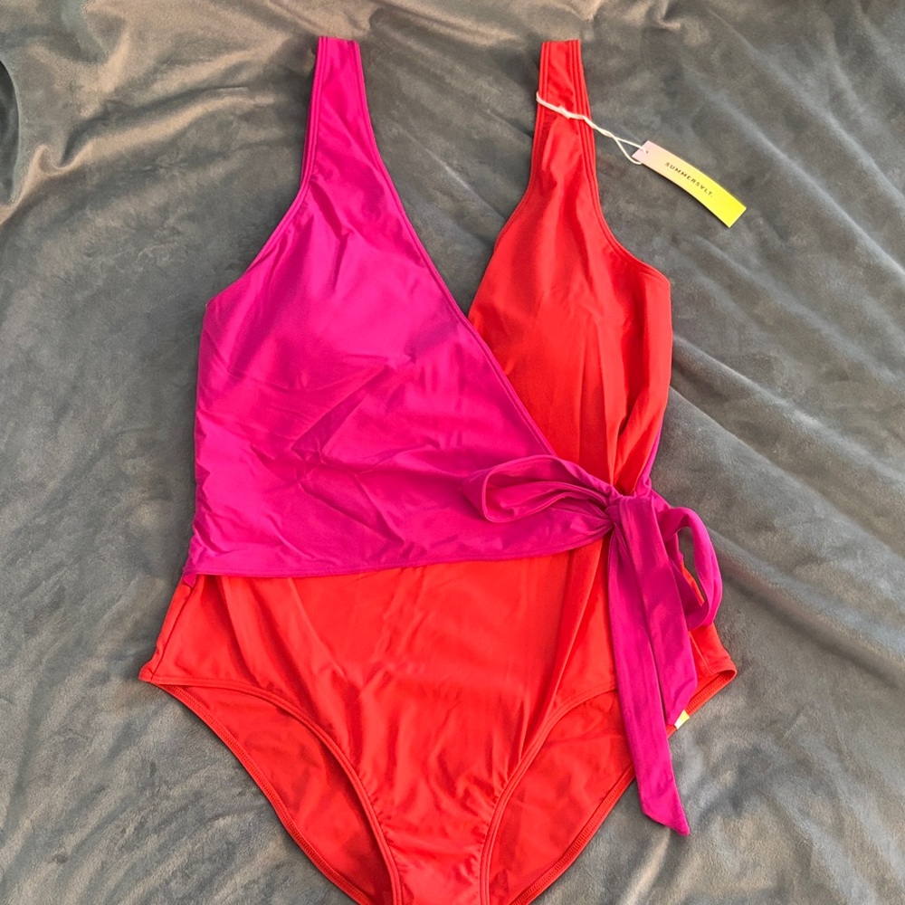 Summersalt Perfect Wrap one piece swimsuit NWT